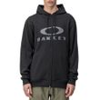 Moletom Masculino Oakley Bark FZ Hoodie Blackout PRETO-472427BR-02E- -1-